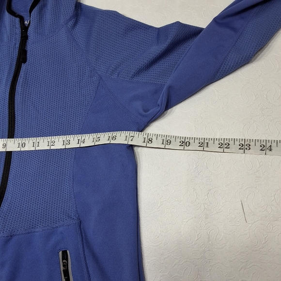 Cali Sport Full Zip Front Hoodie Atleisure Jacket Size M - Picture 6 of 8